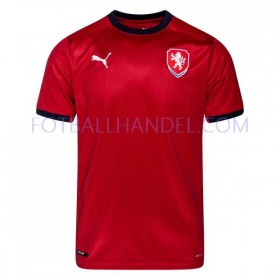 Herre Fotballdrakter Tsjekkia Hjemme Euro 2020 Kortermet